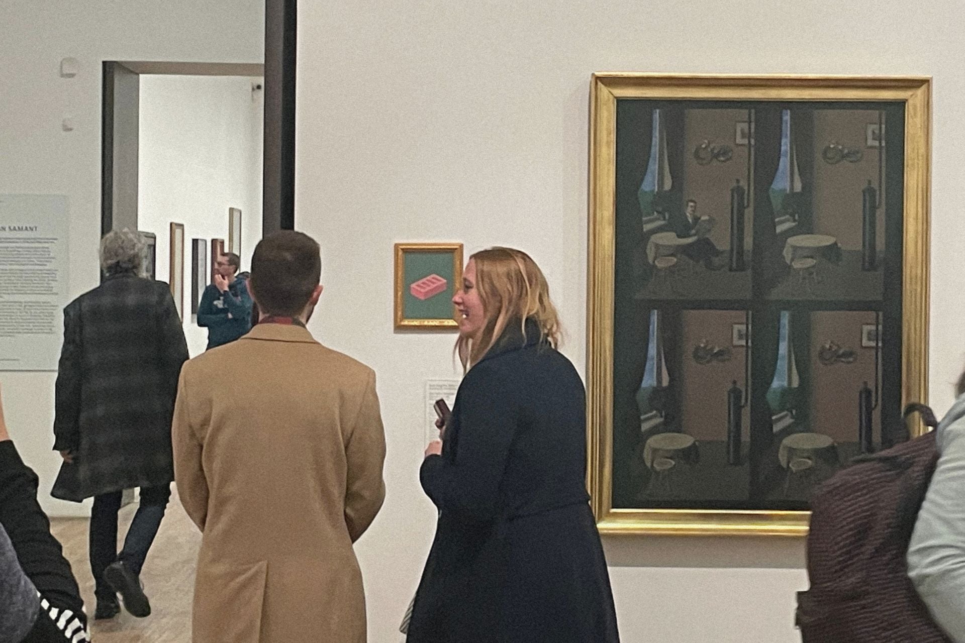 Thomas Hanscomb art displayed at Tate Modern in London